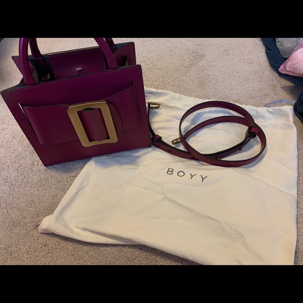 BOYY BOBBY leather top handle bag - Picture 2 of 8